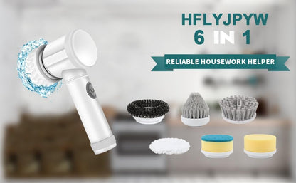 Electric Spin Scrubber for Bathroom and Kitchen Cleaning