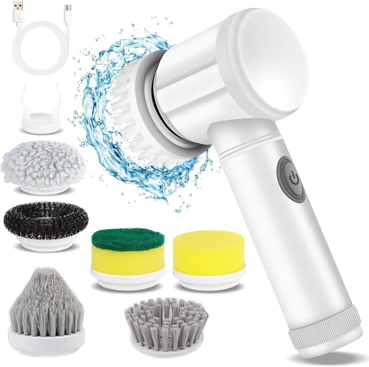 Electric Spin Scrubber for Bathroom and Kitchen Cleaning