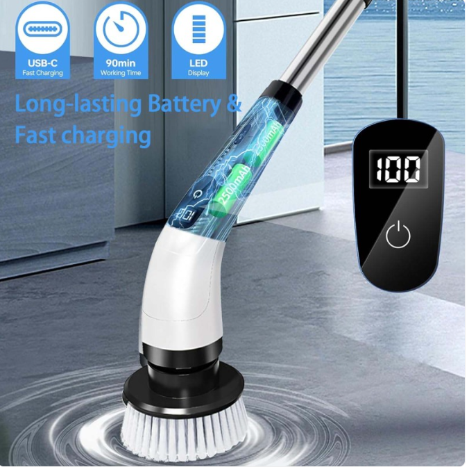 Quick Clean Rotating Scrubber